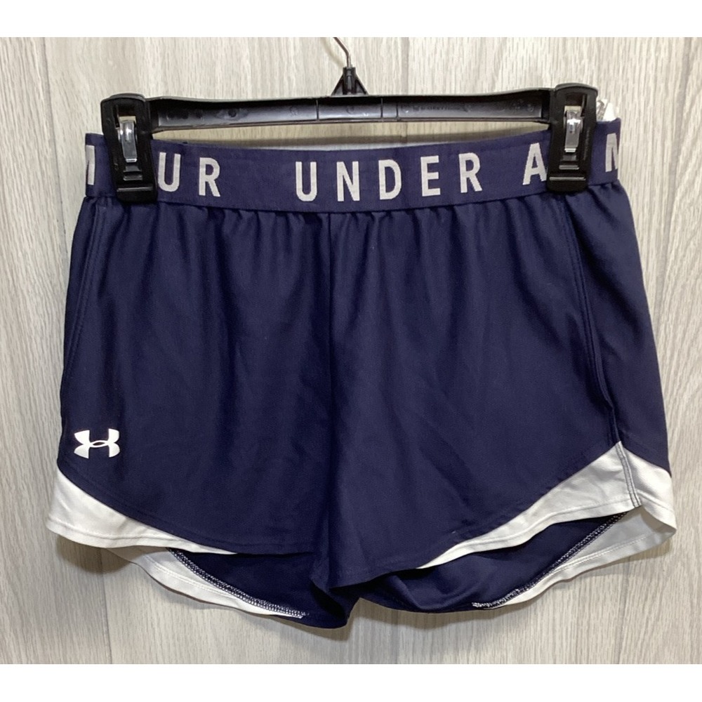 UNDER ARMOUR Women's (Size S) Pull On Elastic Waist Running‎ Shorts Logo